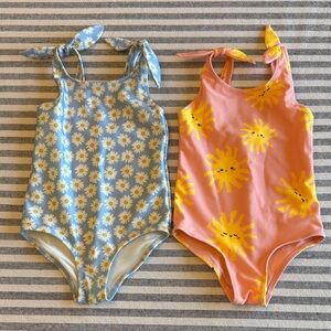 H&M Toddler One-Piece Swimsuits (2pcs)
